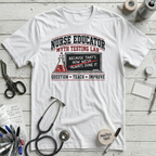 Educator Myth Testing T-Shirt - White