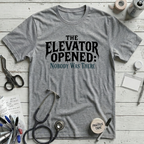 Elevator Opened T-Shirt - Athletic Heather