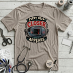 Every Beep Closer T-Shirt - Heather Dust