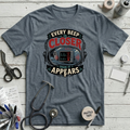 Every Beep Closer T-Shirt - Heather Slate