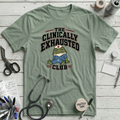 Exhausted Club T-Shirt - Sage