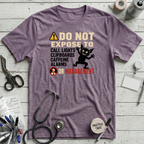 Expose T-Shirt - Heather Purple
