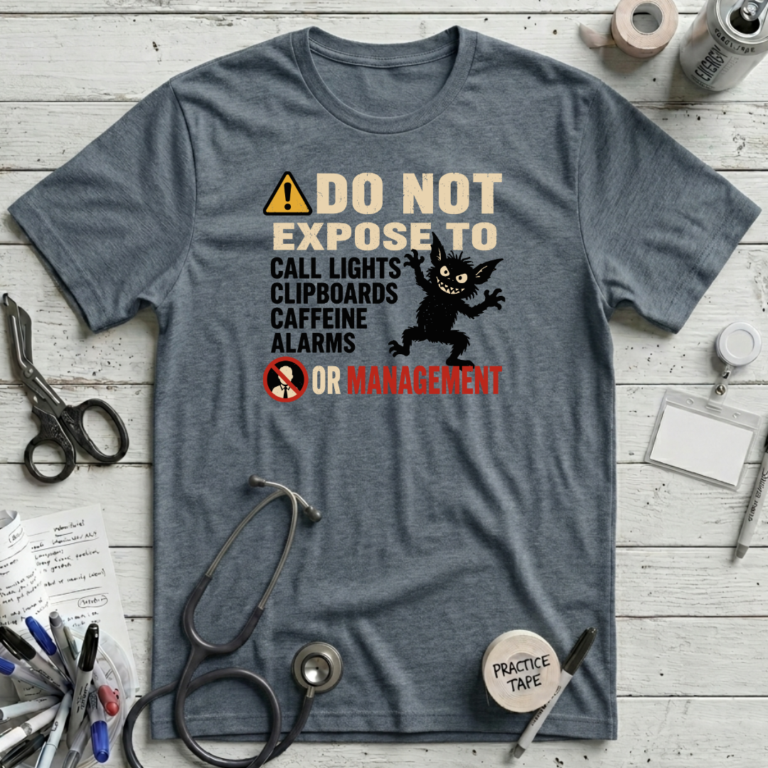 Expose T-Shirt - Heather Slate