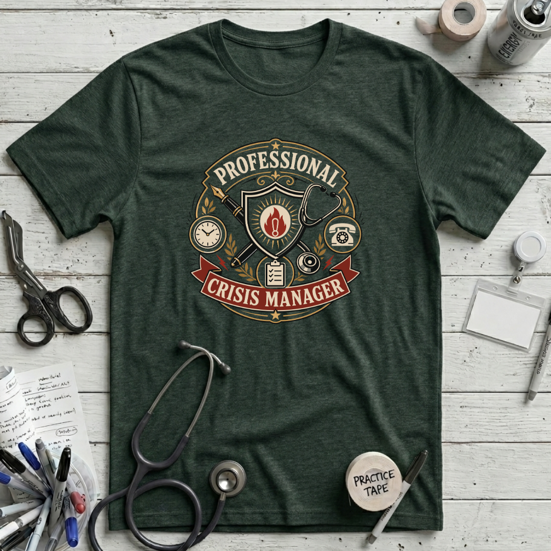 Crisis Manager T-Shirt - Forest