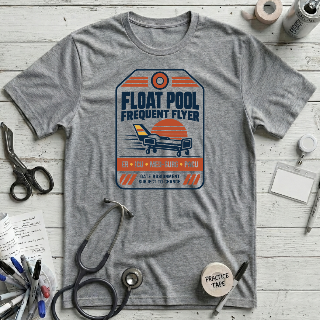Frequent Flyer T-Shirt - Athletic Heather