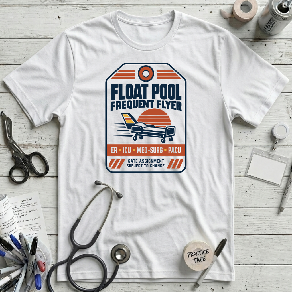 Frequent Flyer T-Shirt - White