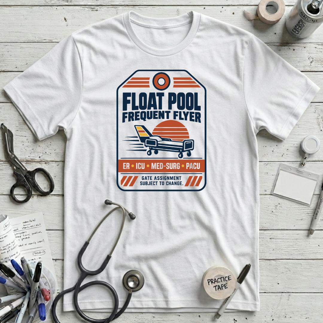 Frequent Flyer T-Shirt - White
