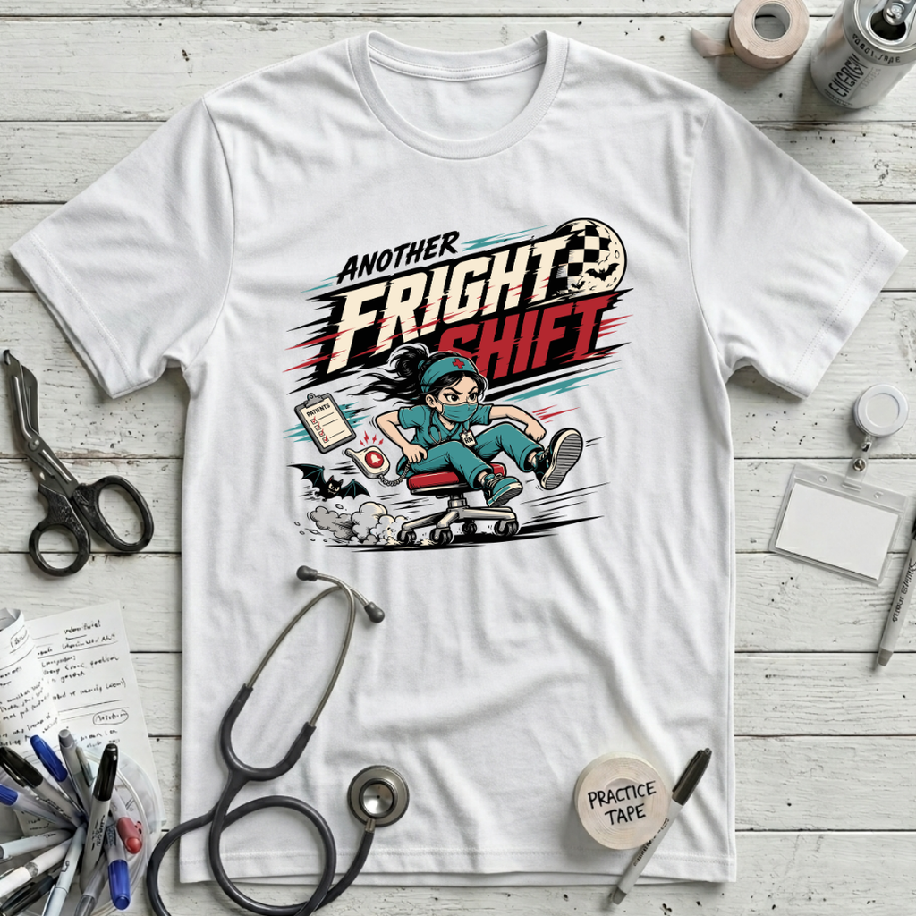 Fright Shift T-Shirt - White