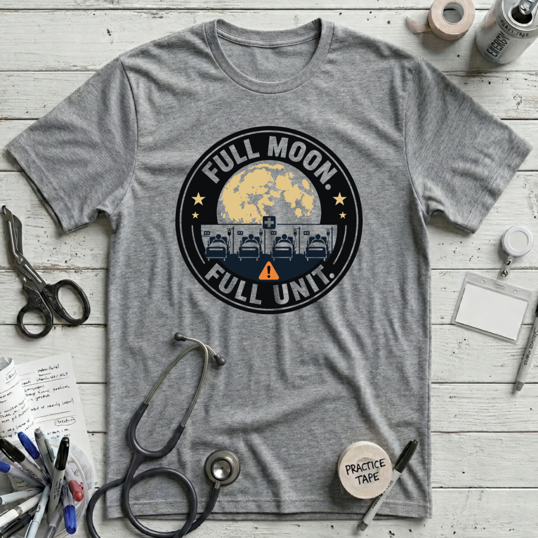 Full Moon T-Shirt - Athletic Heather