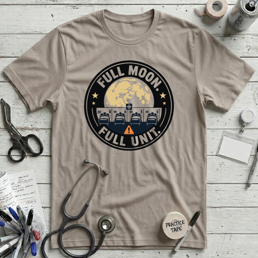 Full Moon T-Shirt - Heather Dust
