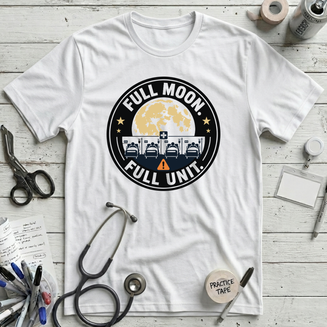 Full Moon T-Shirt - White