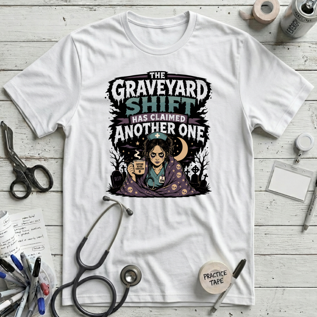 Graveyard Claimed One T-Shirt - White