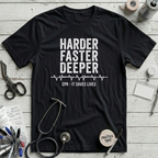 Harder Faster Deeper T-Shirt - Black