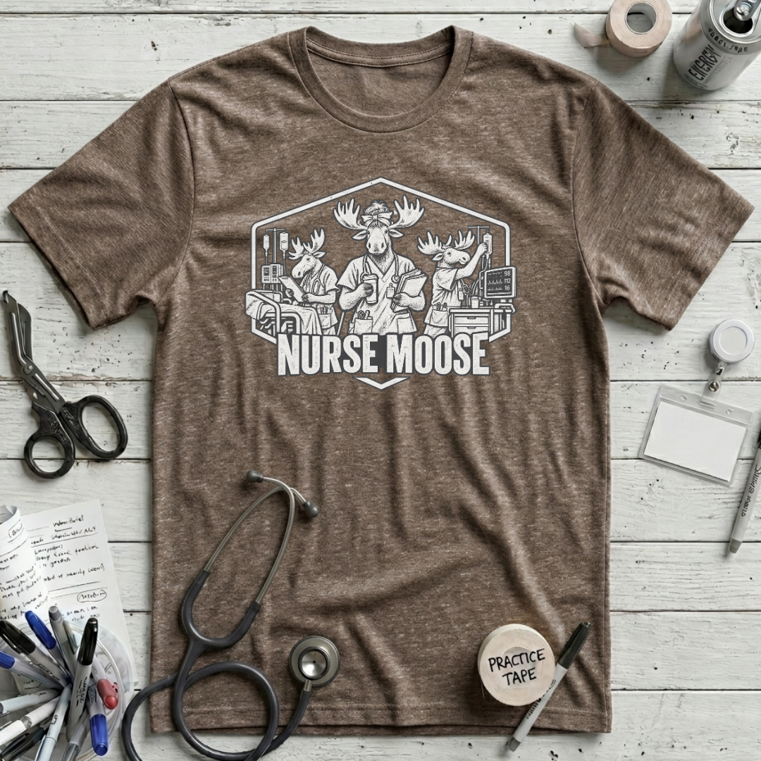 Nurse Moose ICU T-Shirt
