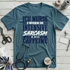 Intensive Sarcasm and Caffeine T-Shirt