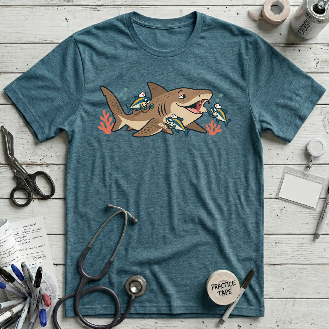 Shark Cleaning Station T-Shirt