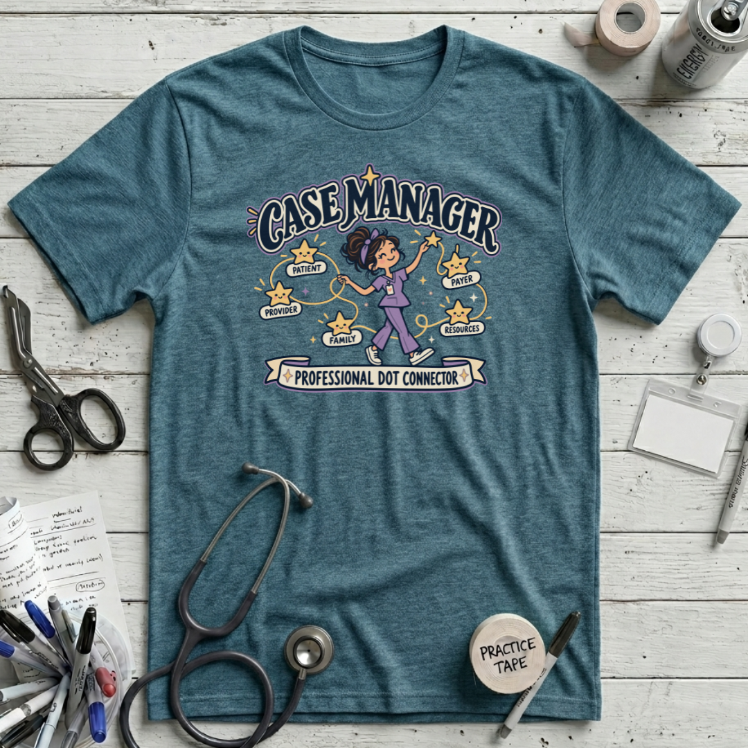 Case Manager Dot Connector T-Shirt