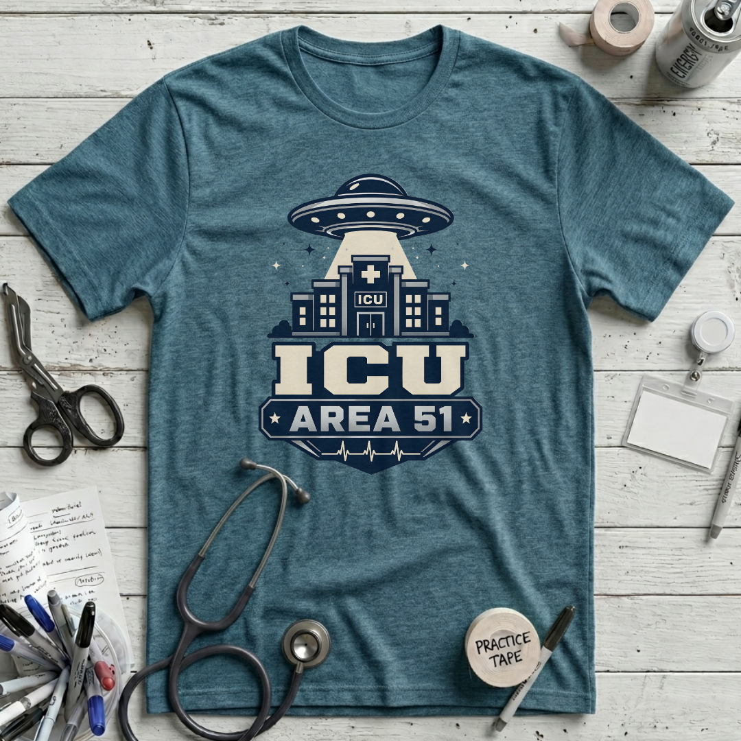 ICU Area 51 T-Shirt