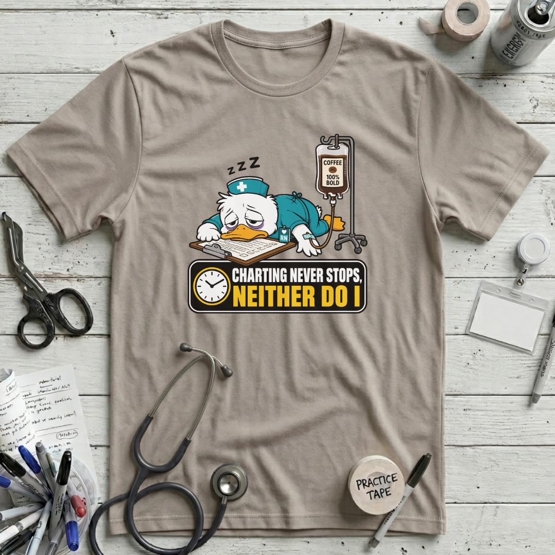 Charting Never Stops T-Shirt