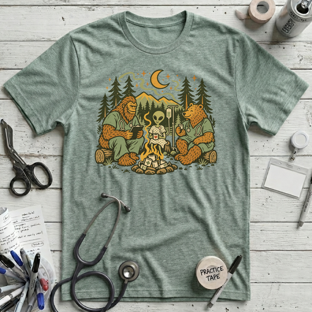Woodland Medical Campfire T-Shirt