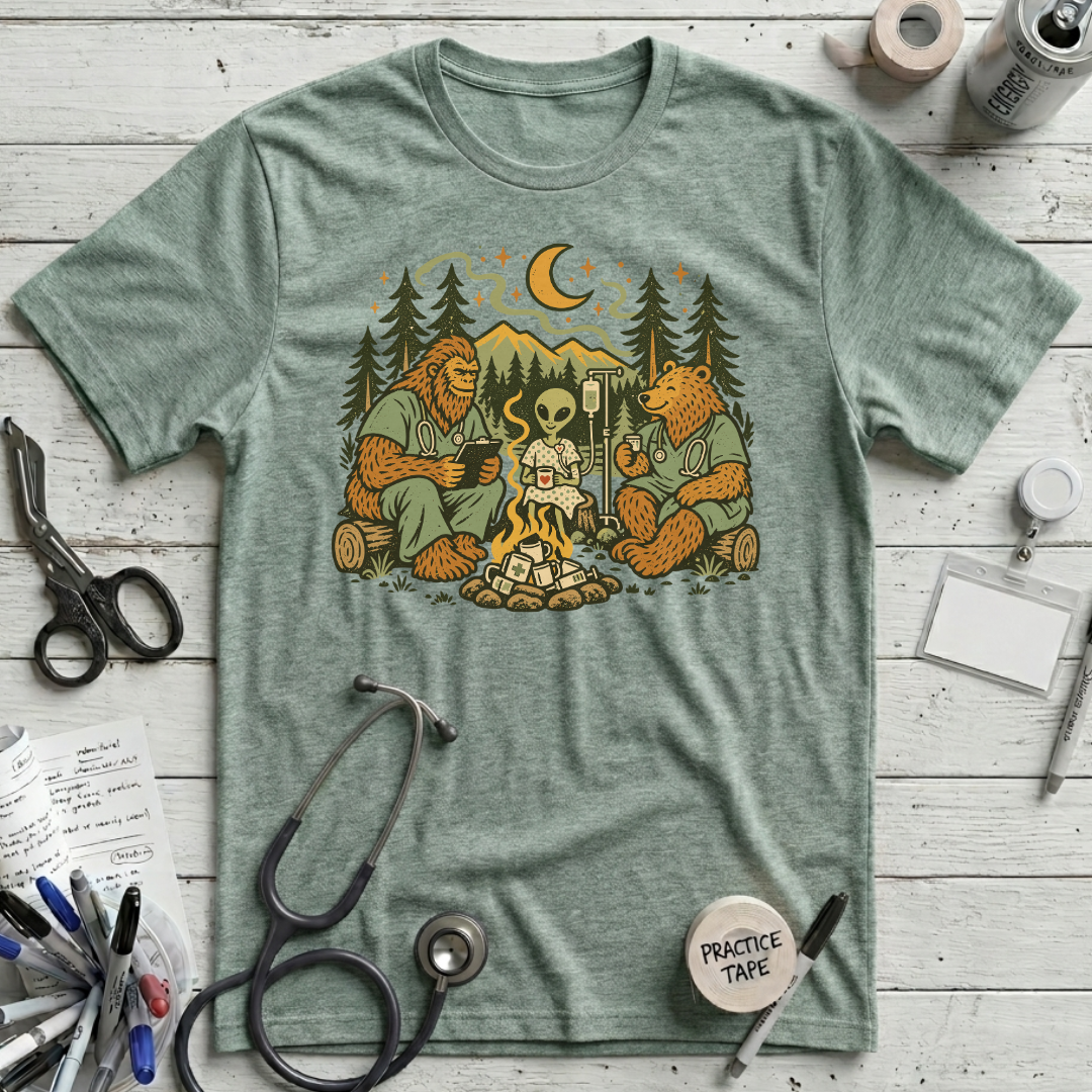 Woodland Medical Campfire T-Shirt