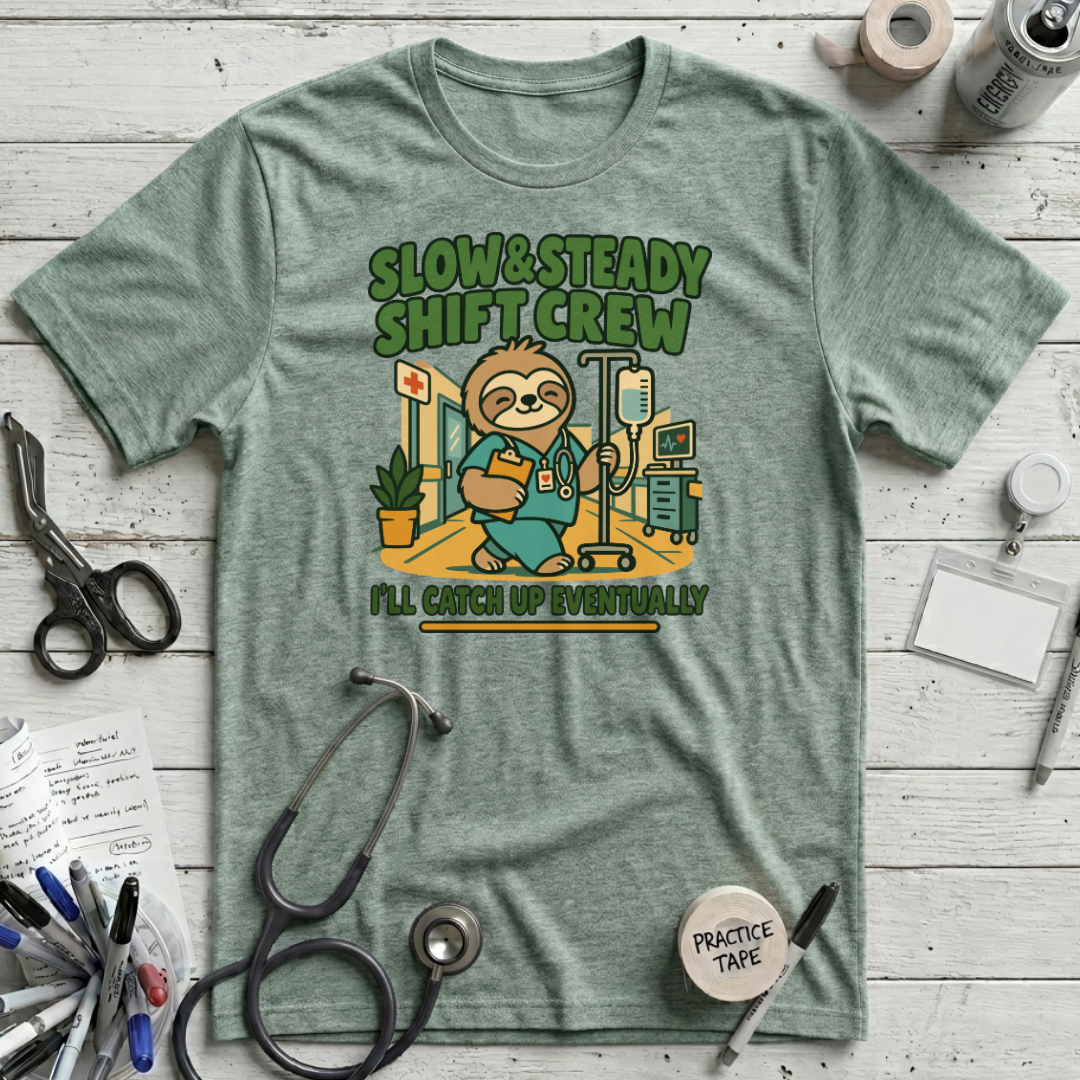 Slow & Steady Shift Crew T-Shirt