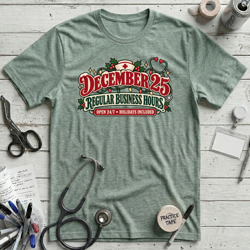 Holiday Nurse Hours T-Shirt