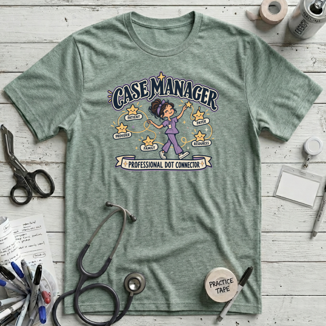 Case Manager Dot Connector T-Shirt