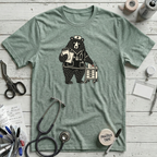 Tired Bear Nurse T-Shirt