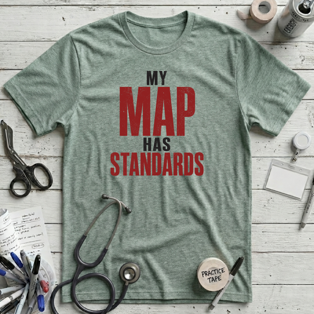 MAP Has Standards - Heather Dusty Blue