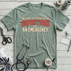 Emergency Definitions T-Shirt