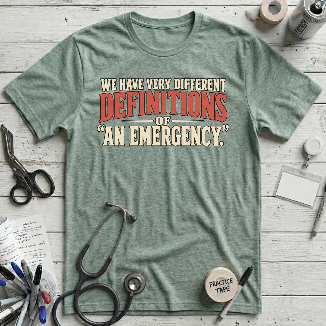 Emergency Definitions T-Shirt