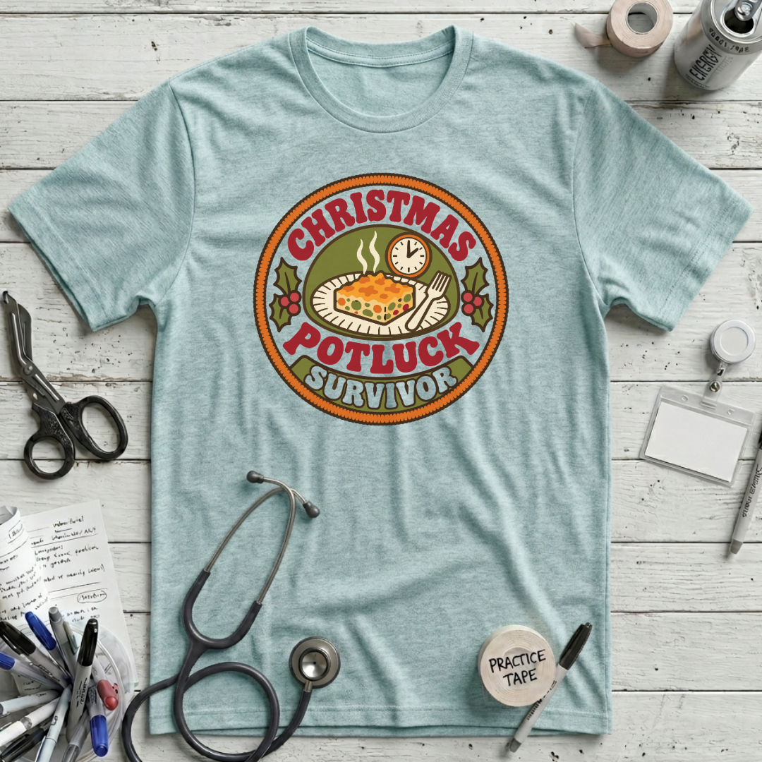 Christmas Potluck Survivor T-Shirt