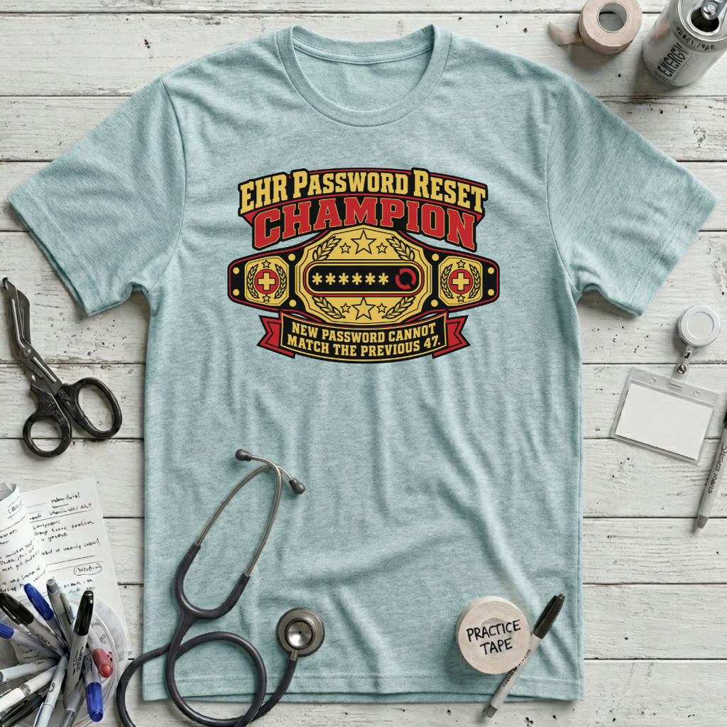 Password Reset Championship T-Shirt