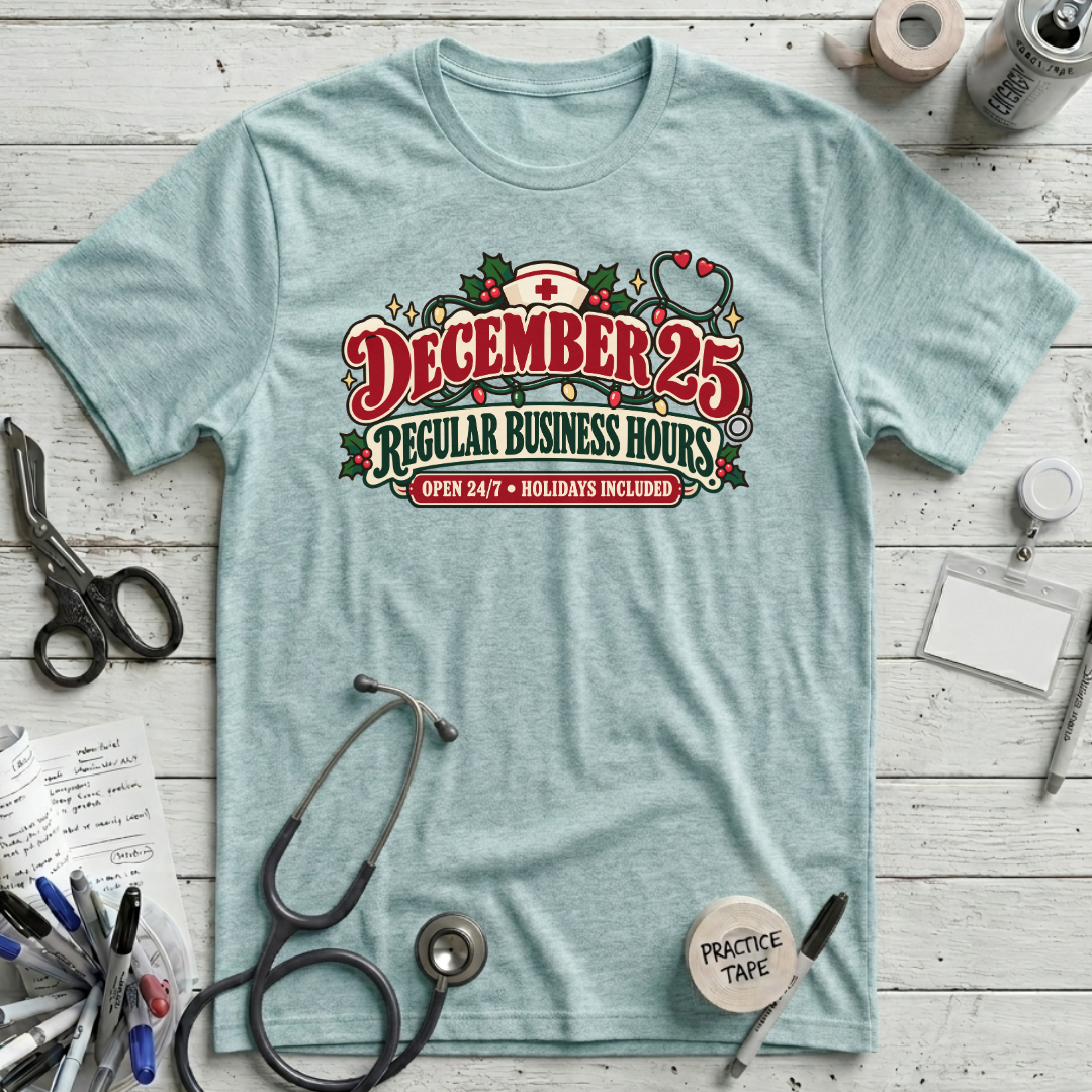 Holiday Nurse Hours T-Shirt