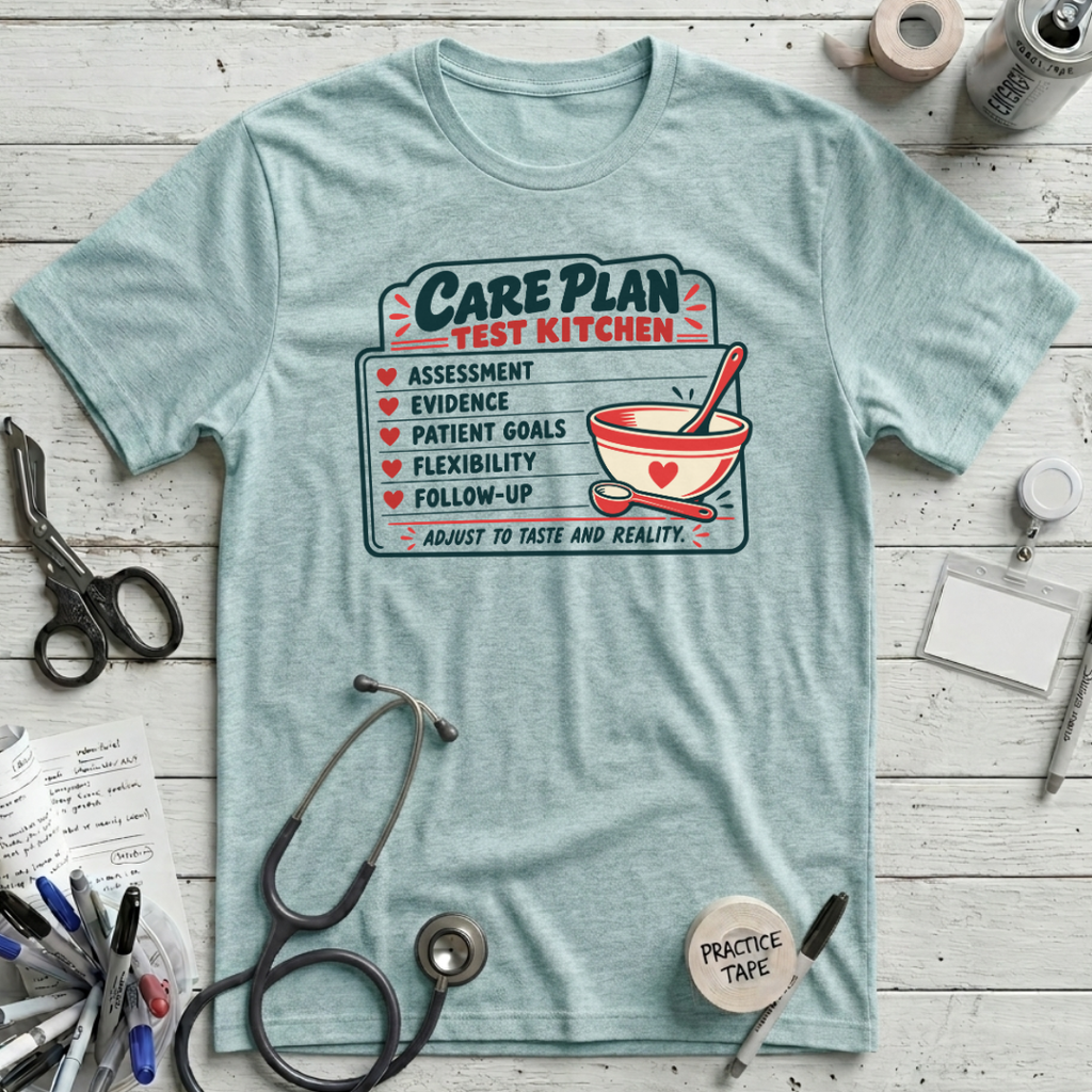 Care Plan Kitchen T-Shirt