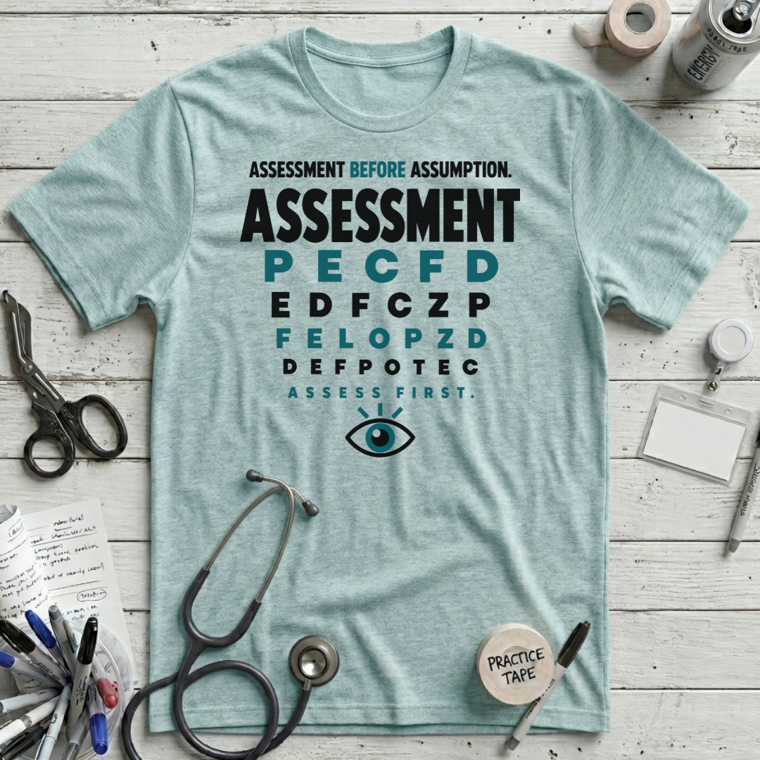 Assessment Before Assumption T-Shirt