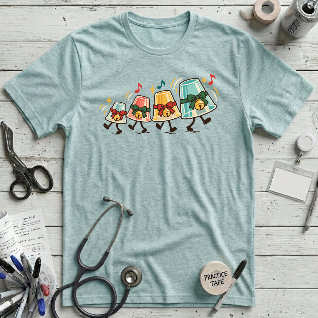 Medicine Cup Bells T-Shirt