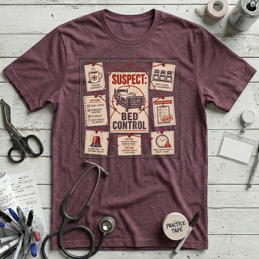 Suspect: Bed Control T-Shirt