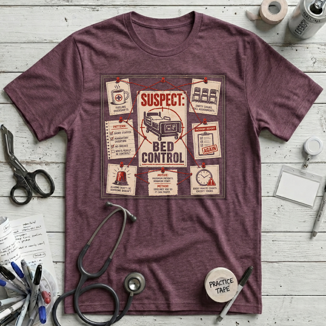 Suspect: Bed Control T-Shirt