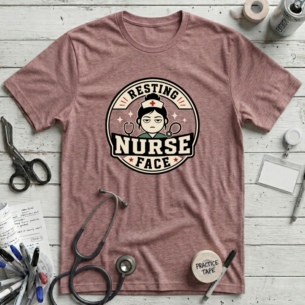 Resting Nurse Face T-Shirt