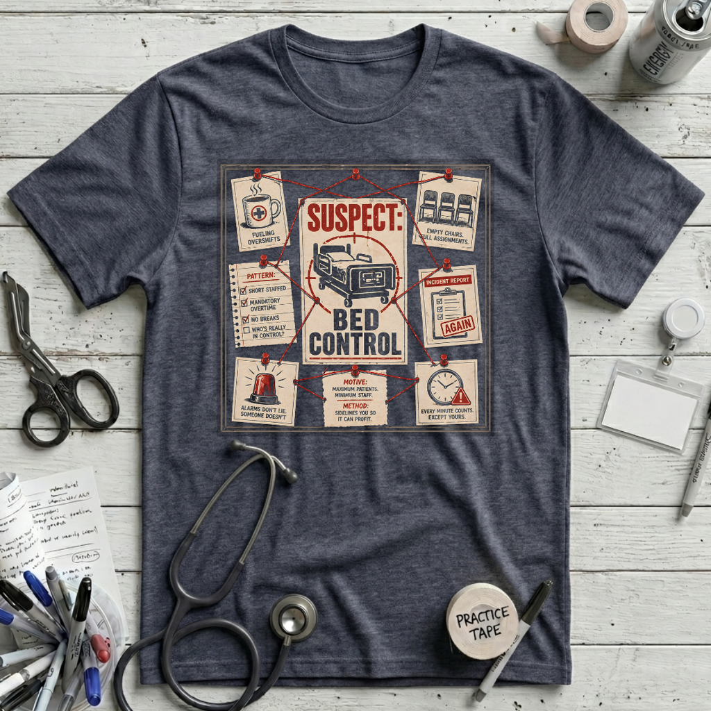 Suspect: Bed Control T-Shirt