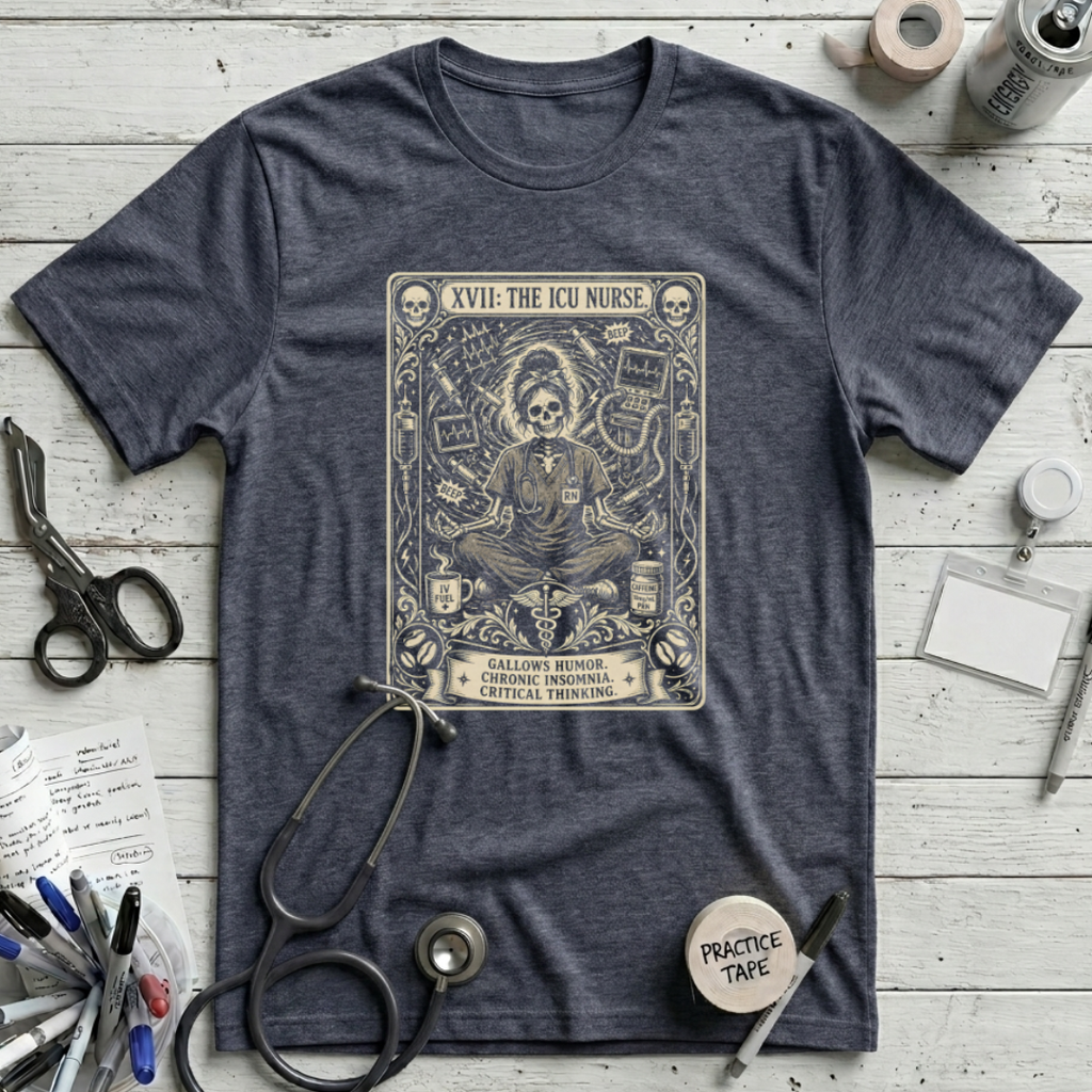 The ICU Nurse Card T-Shirt