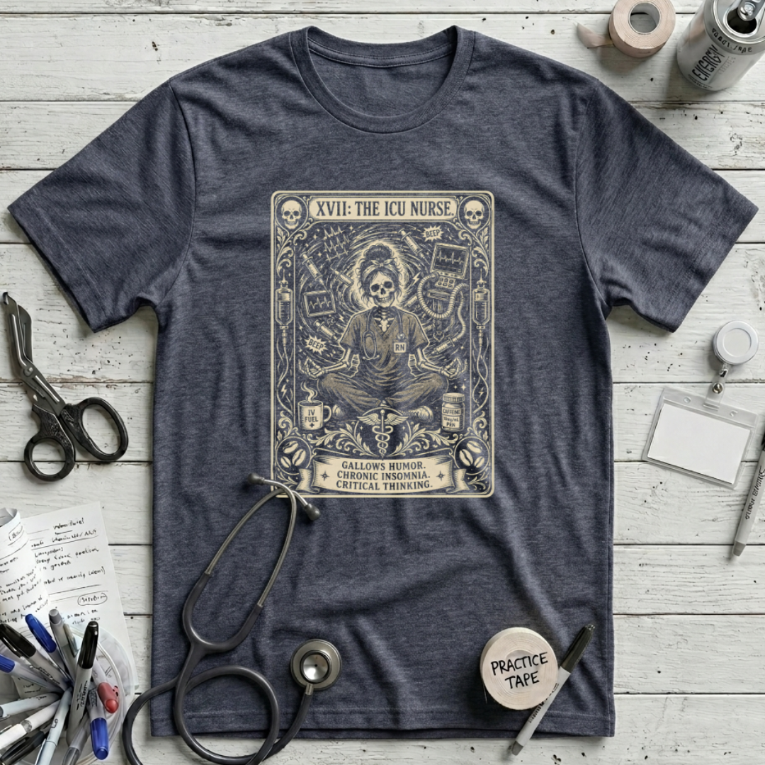 The ICU Nurse Card T-Shirt