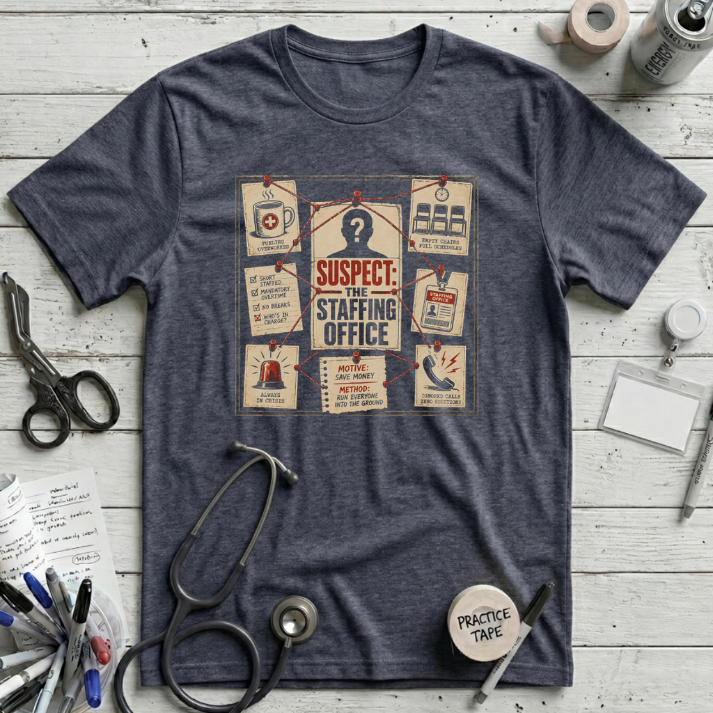 Suspect: Staffing Office T-Shirt