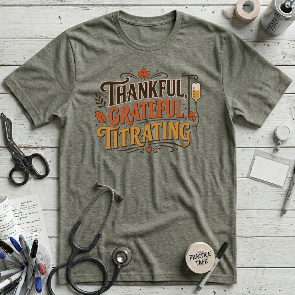 Thankful Grateful Titrating T-Shirt