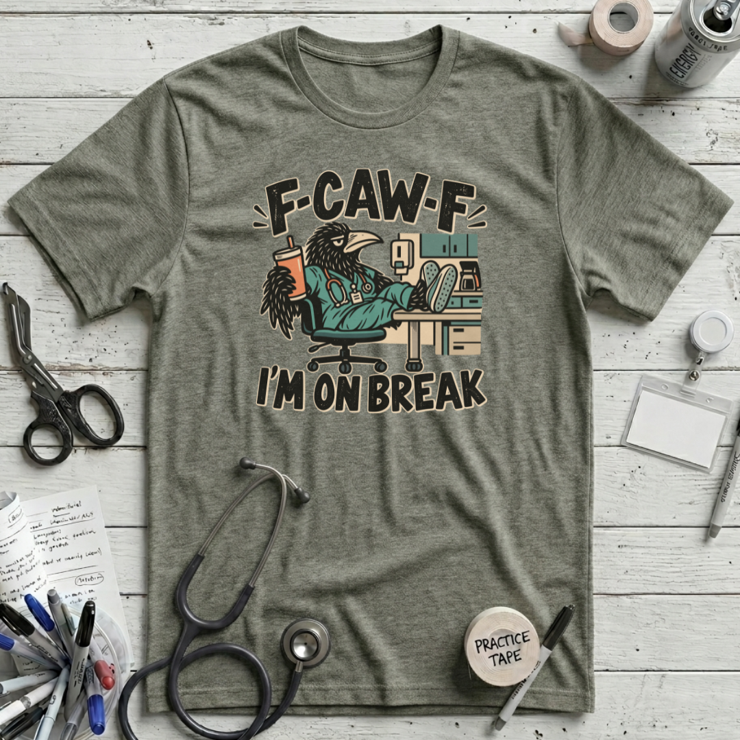 F-CAW-F Nurse Crow T-Shirt