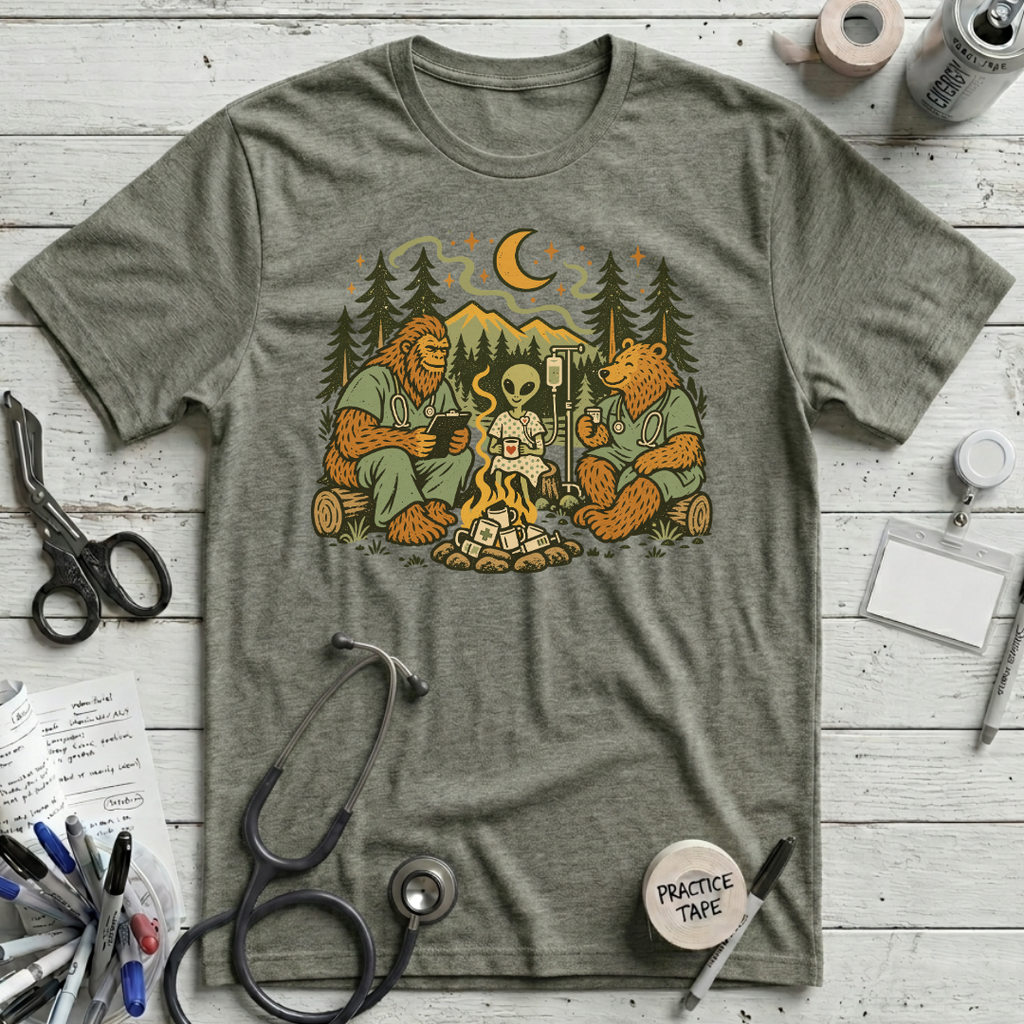 Woodland Medical Campfire T-Shirt