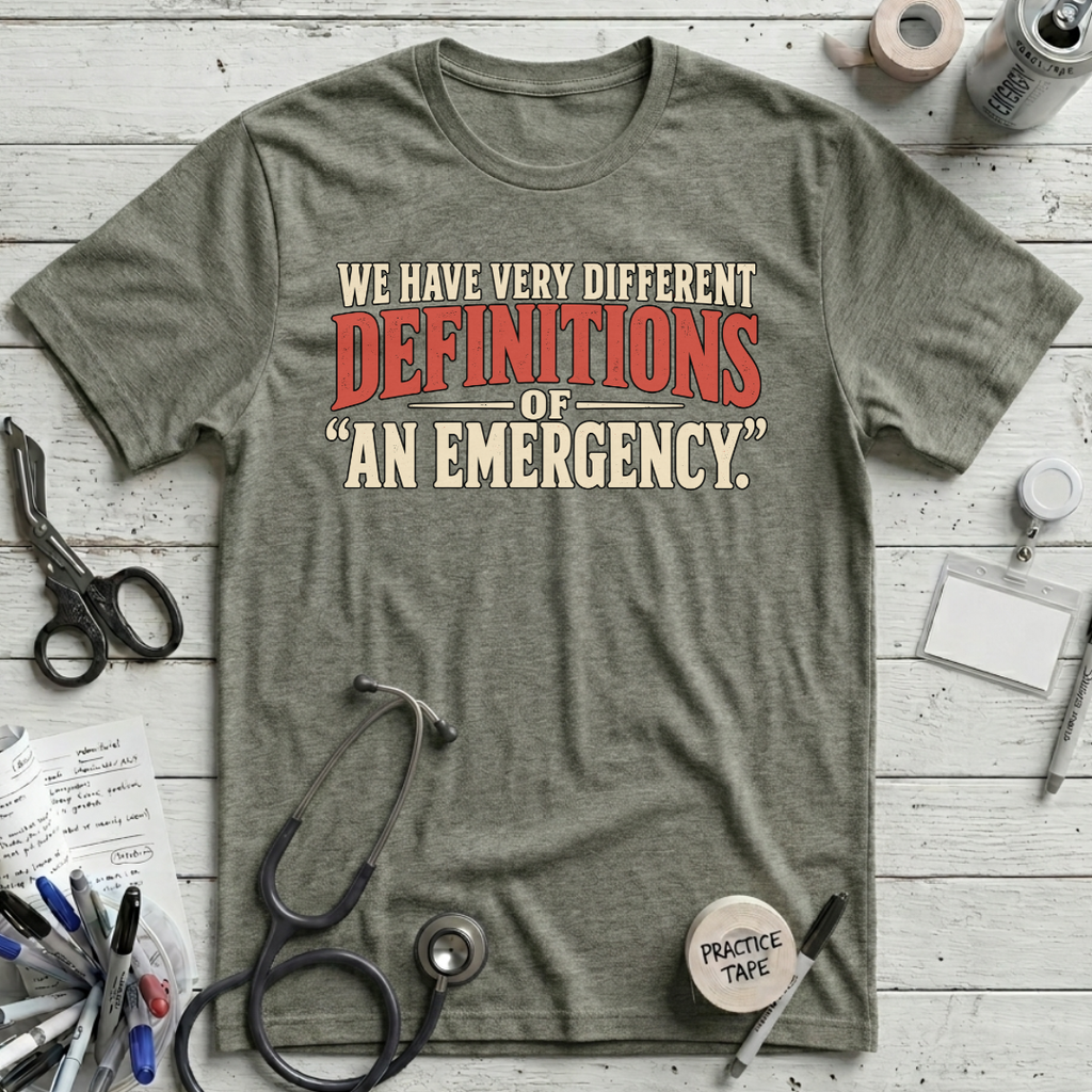 Emergency Definitions T-Shirt