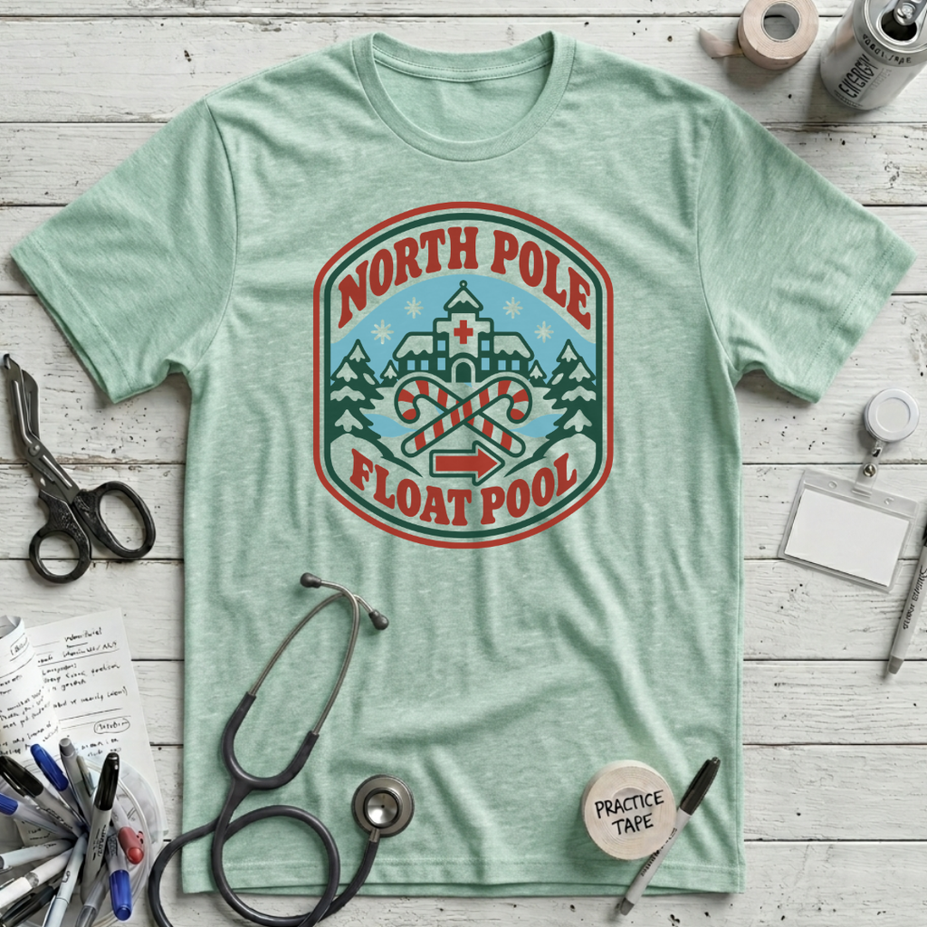 North Pole Float Pool T-Shirt